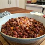 baked beans with ground beef recipe