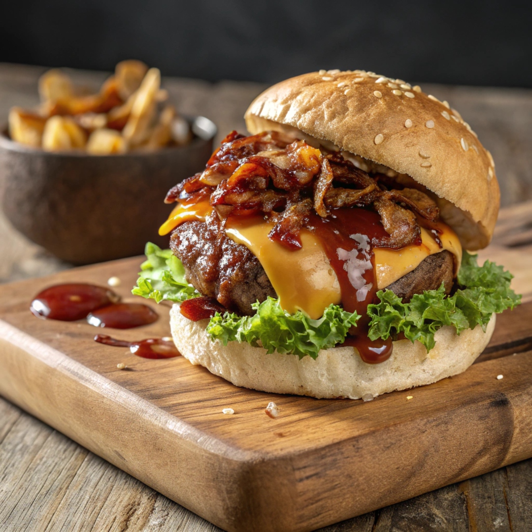 simple bbq burger recipe​