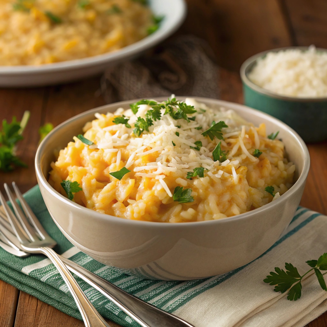 Cheesy Rice Recipe