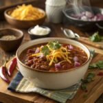 chili recipe with enchilada sauce and ground beef