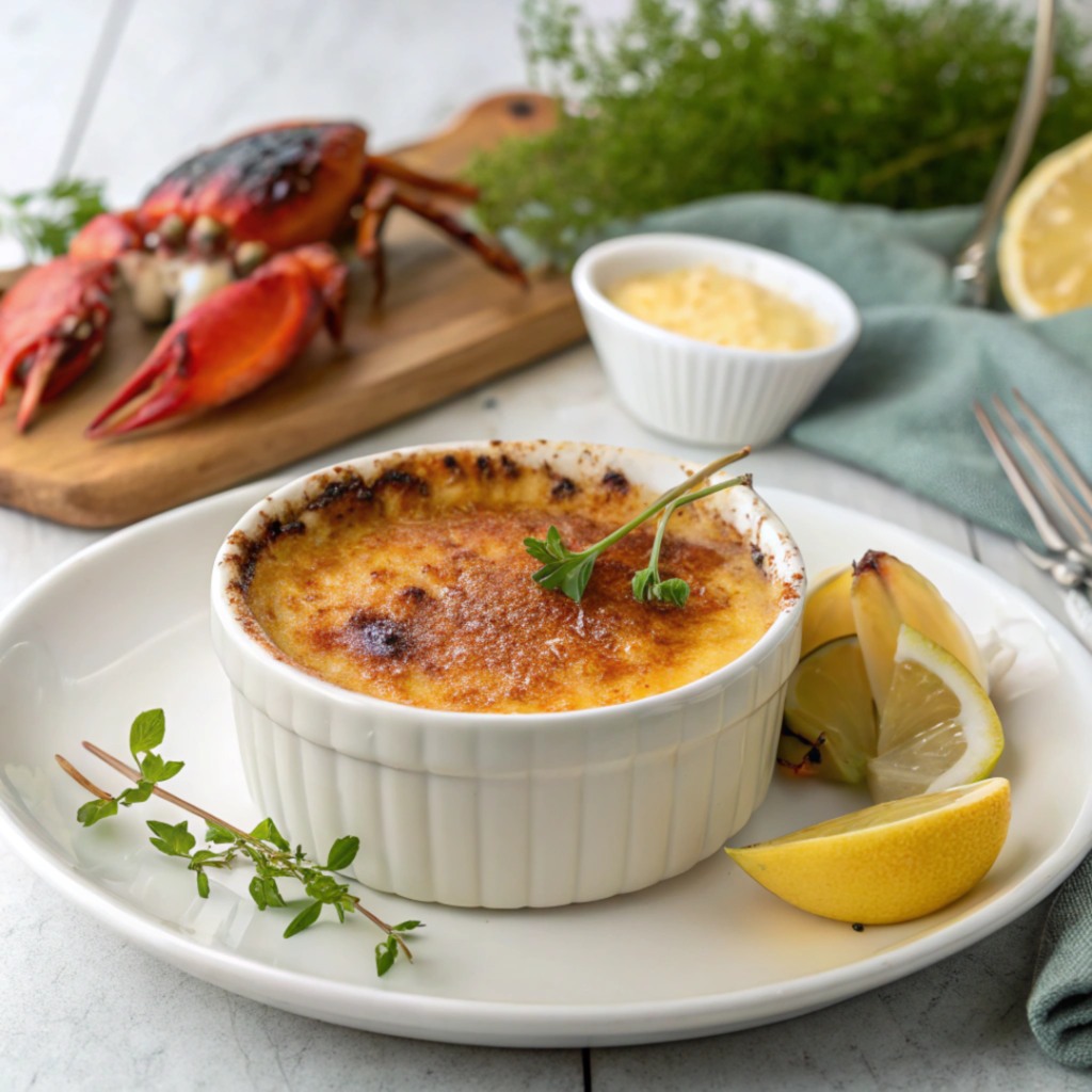 crab brulee recipe