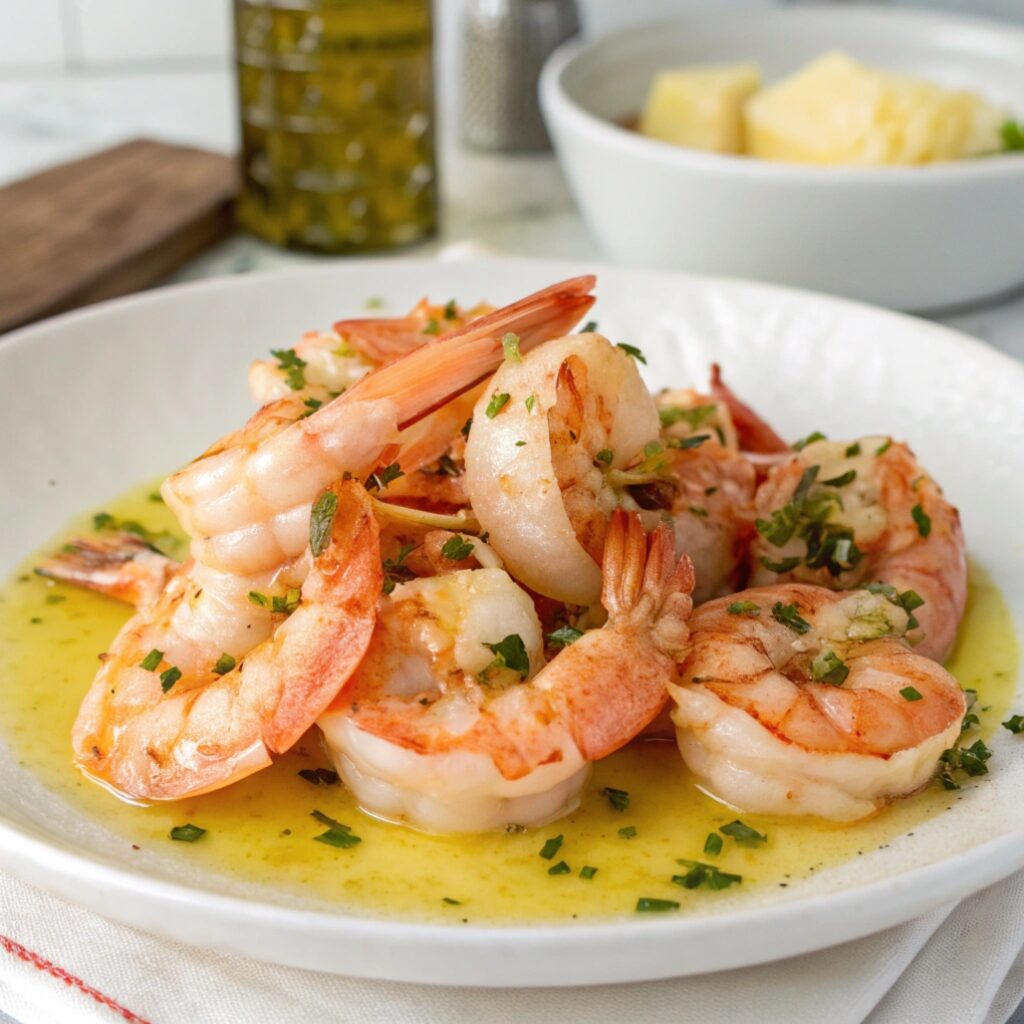 shrimp garlic recipe -butter