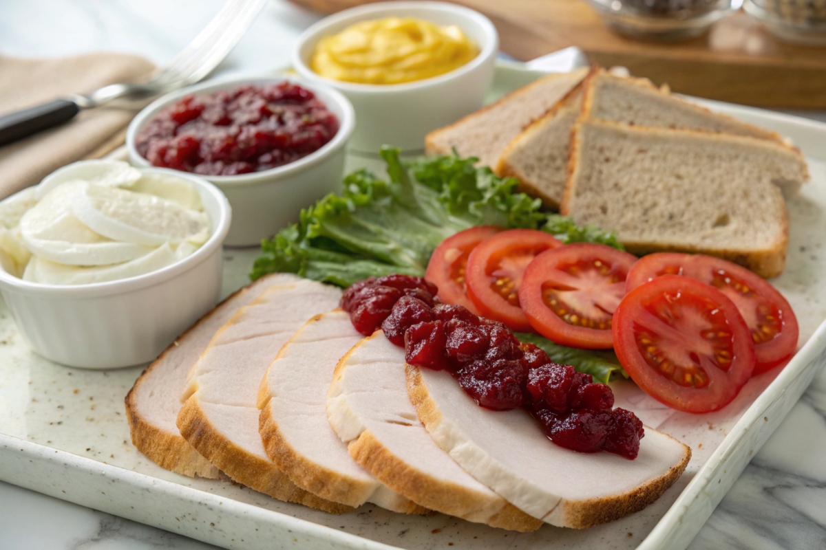 turkey cranberry sandwich