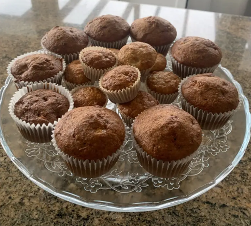 gluten free banana bread muffins​