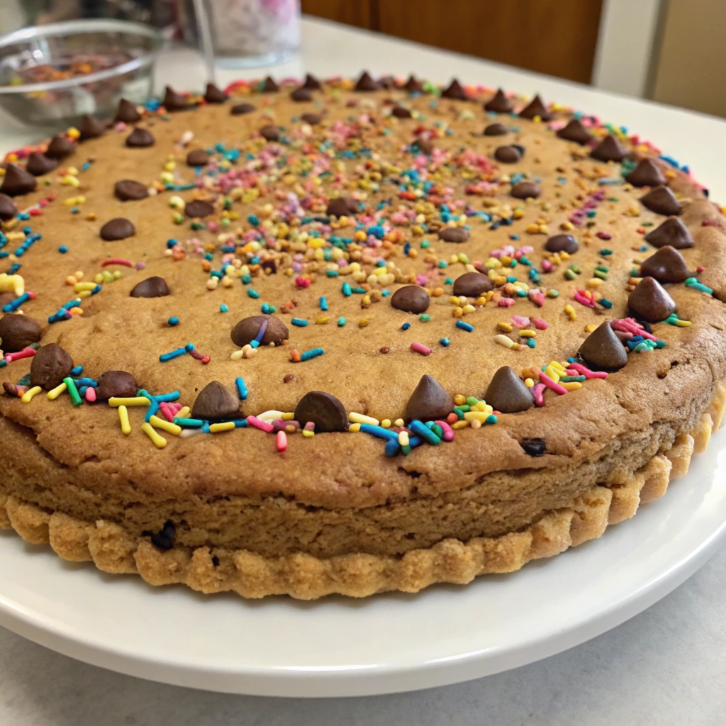 gluten free cookie cake