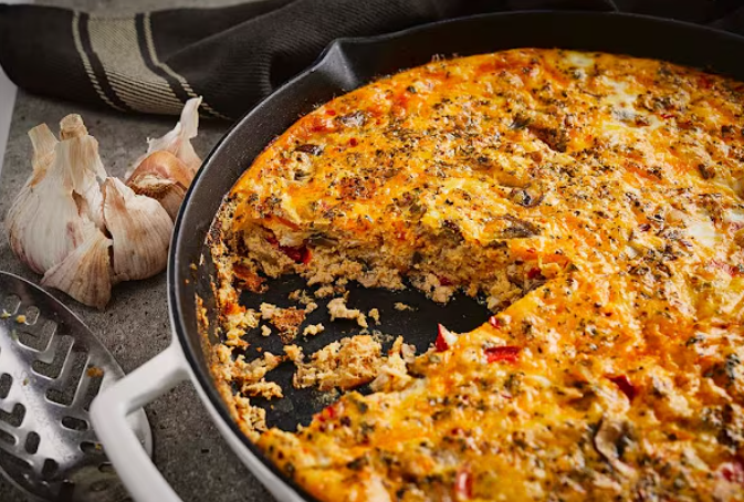 chicken frittata