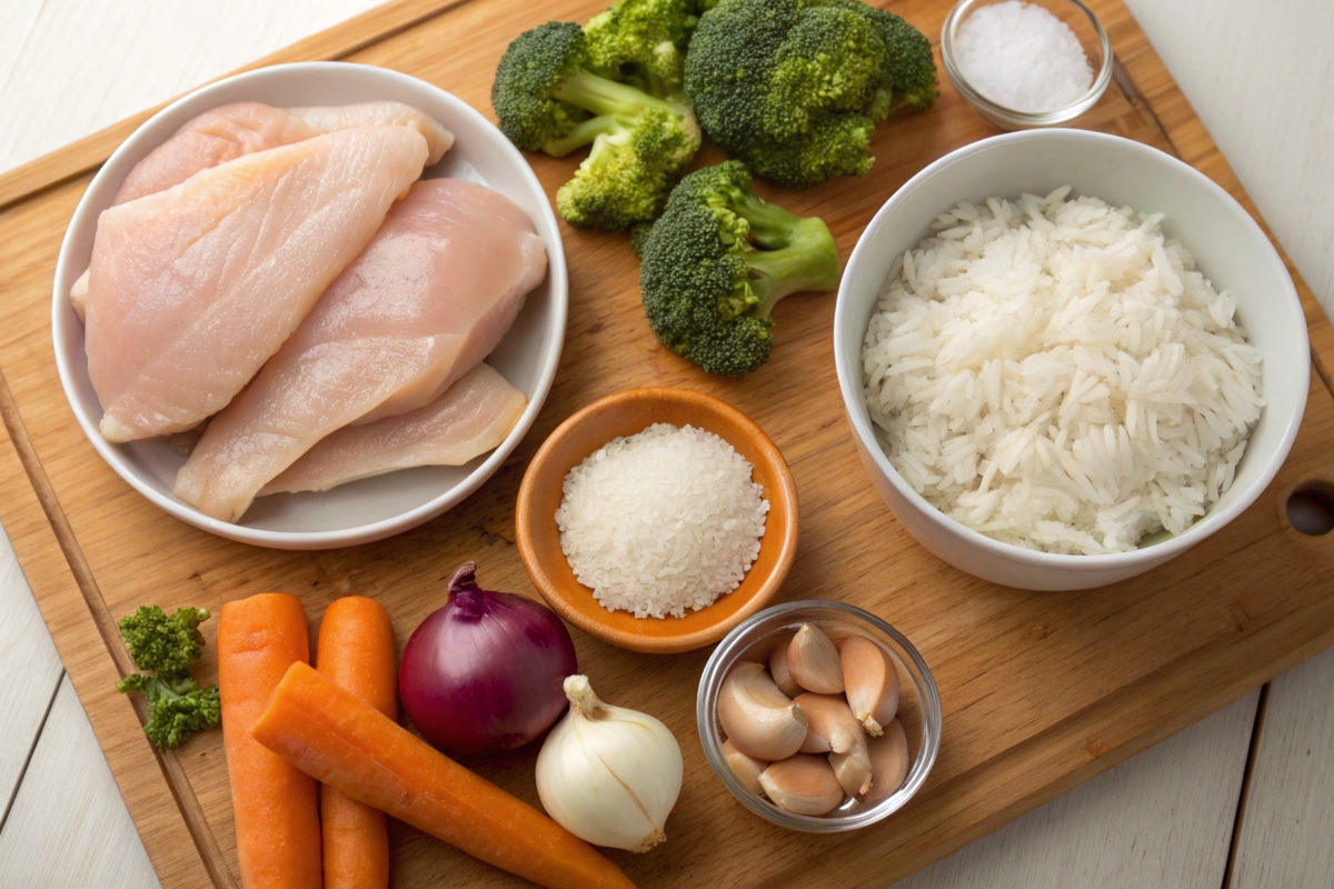 chicken rice and broccoli recipe