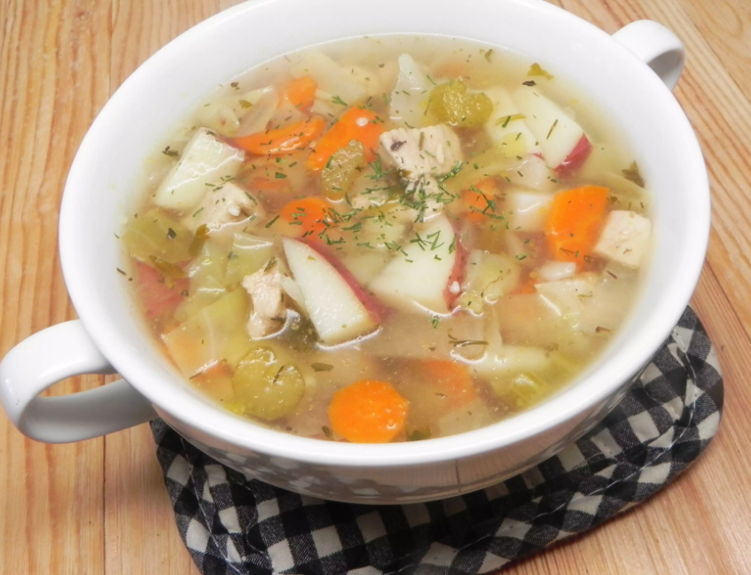 chicken cabbage soup