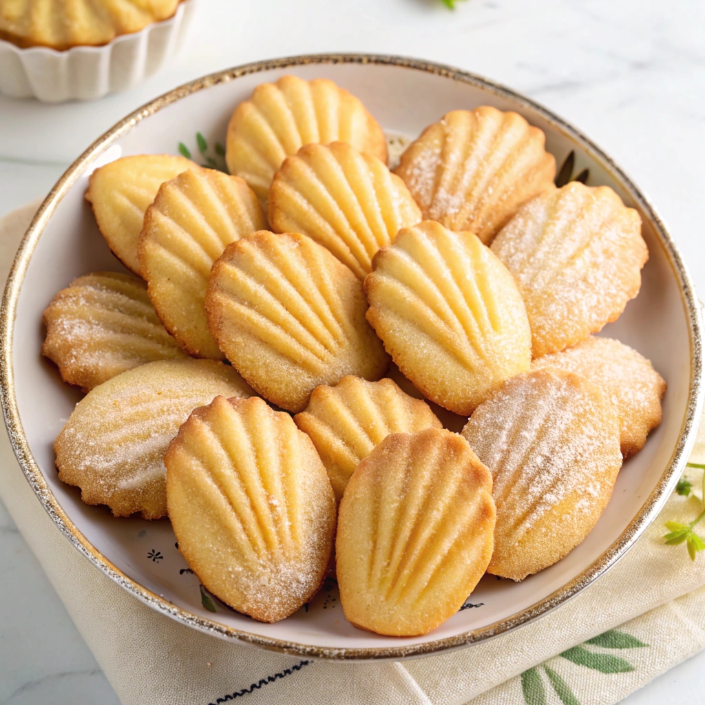 madeline cookies recipe using cream