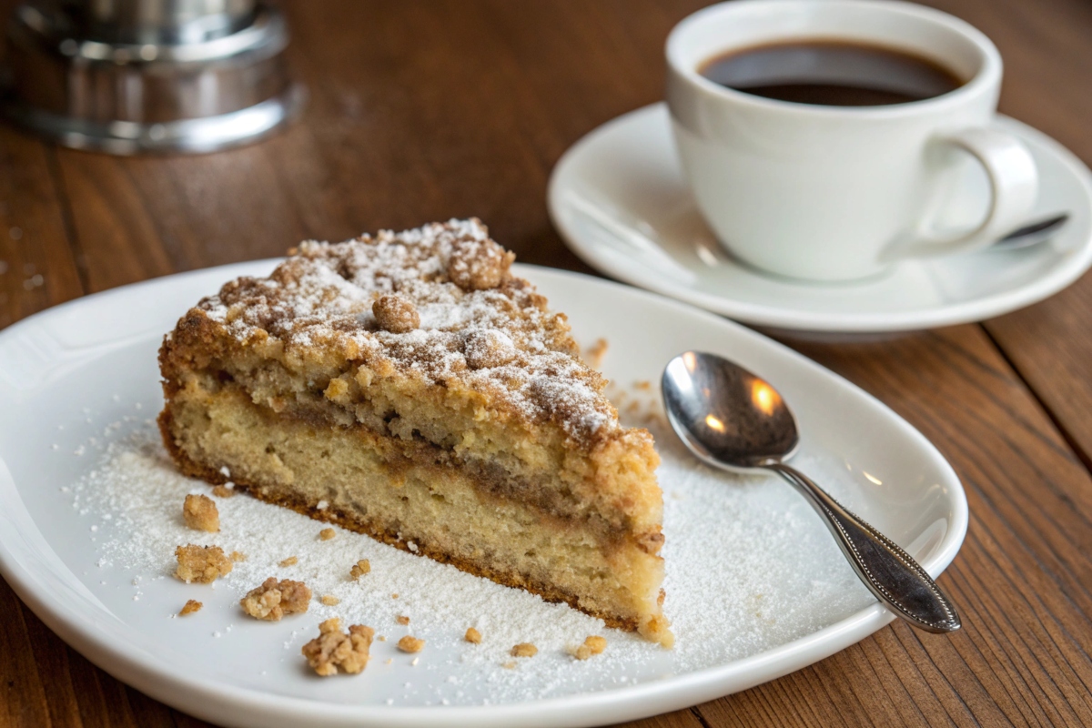 coffee cake recipe with oatmeal streusel​