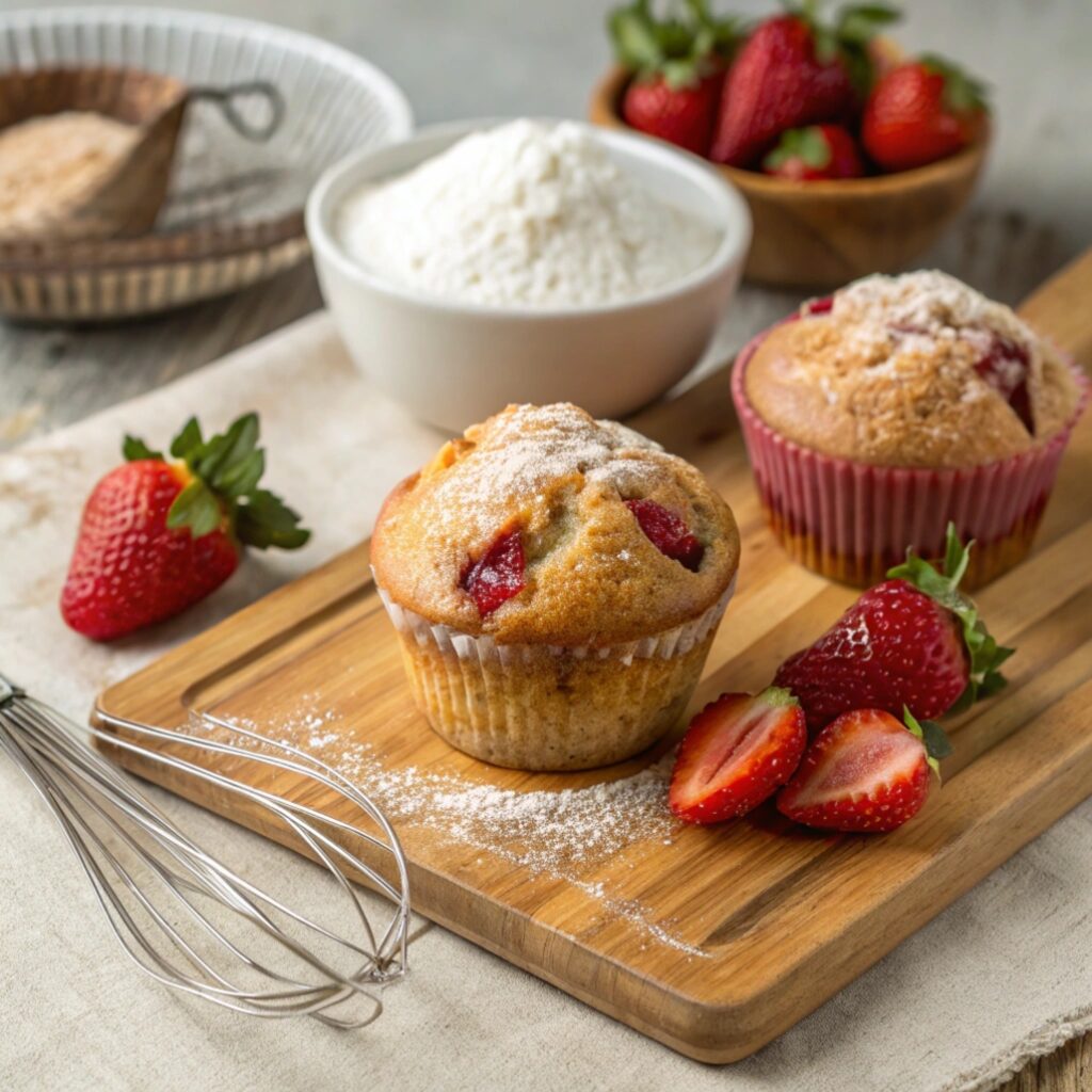 strawberry muffin recipe