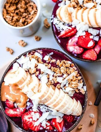 tropical smoothie acai bowl​