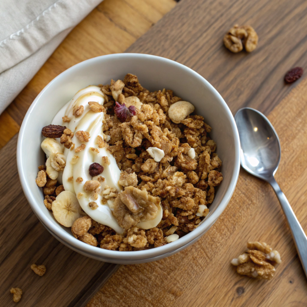 vanilla nut granola recipe