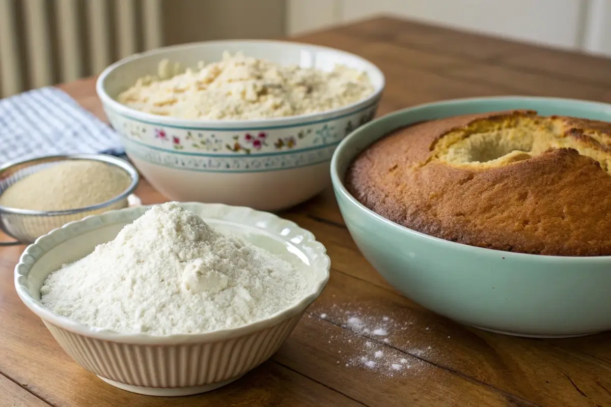 Cake flour or all-purpose