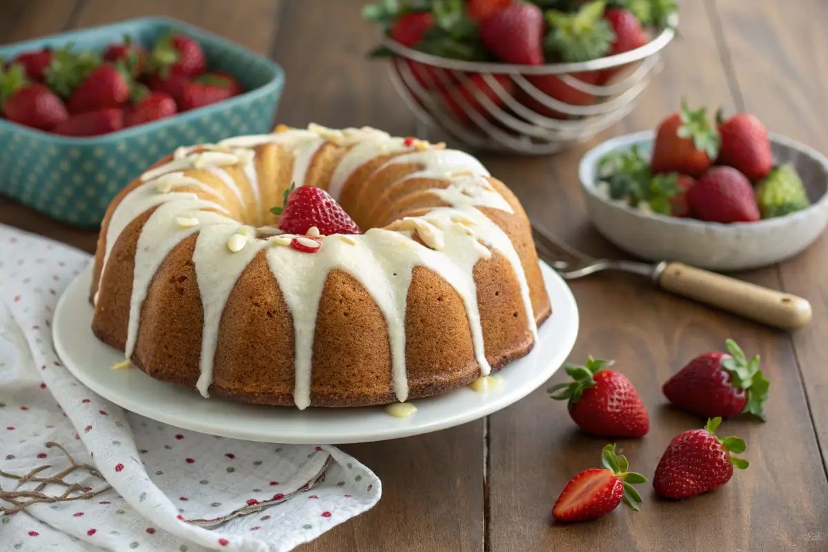 Cream cheese pound cake