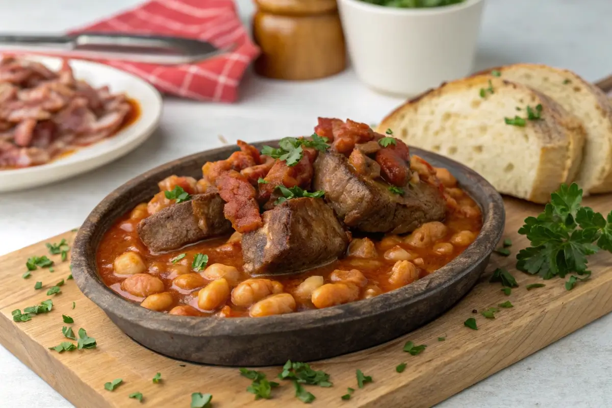 Meat and Baked Beans