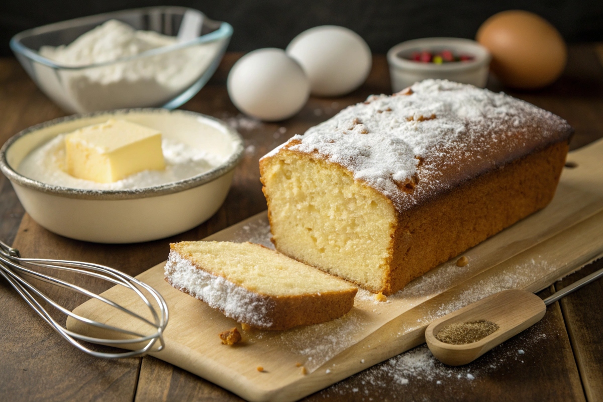 Gooey pound cake tips